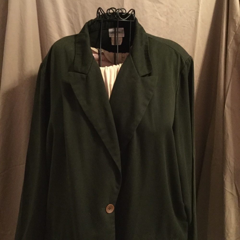 Fashion Bug vintage khaki-green suit